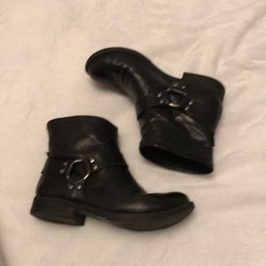 Lucky Brand Black Reuben motorcycle boots Size 8